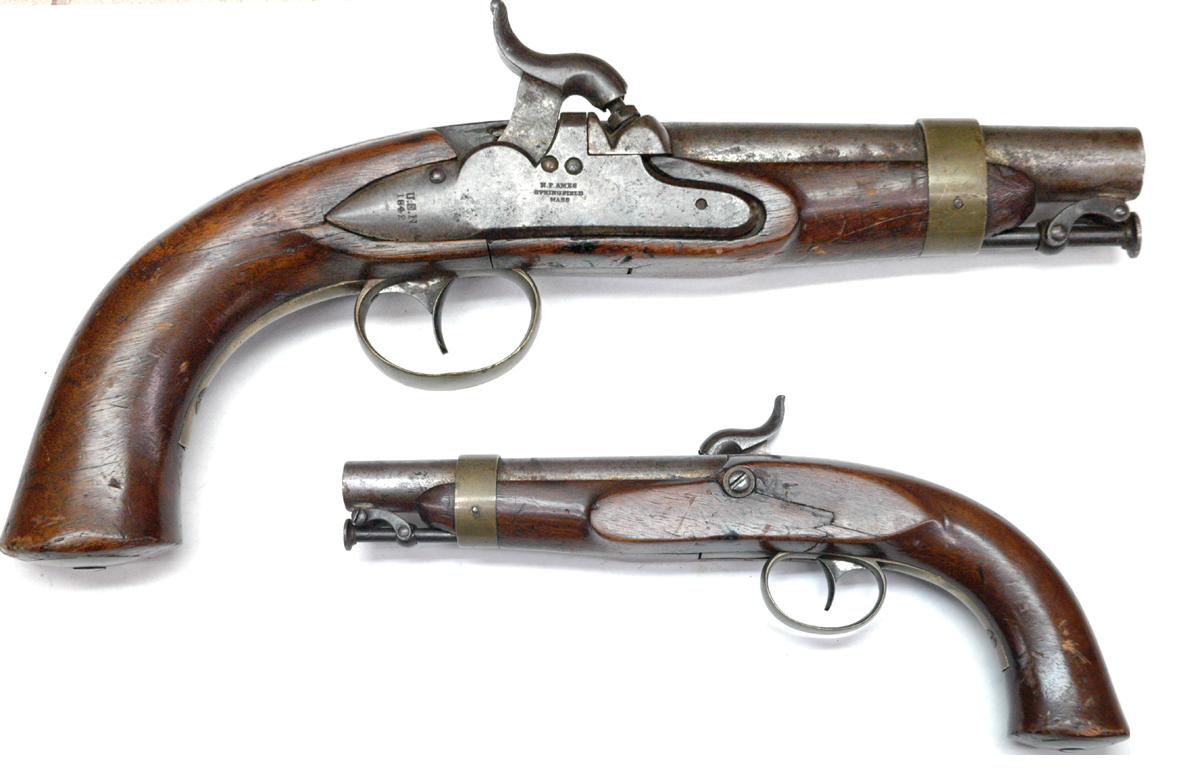 19374 N.P. AMES M1842 NAVY PISTOL