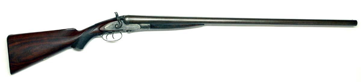 19634 JP Clabrough & Bros. - London,  Double Barrel Shotgun, 10 Ga