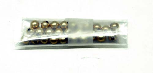 BD1205 Brass Beads - Plain 3/16