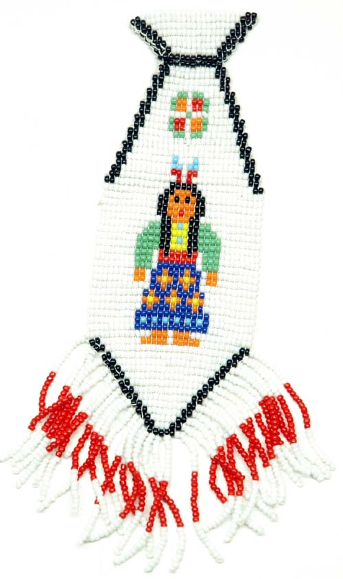 BD1505 Indian Beaded Necktie