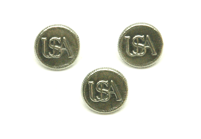 BU1121 18th Century Military Buttons - USA Continental Button, 1775-83 (3/4