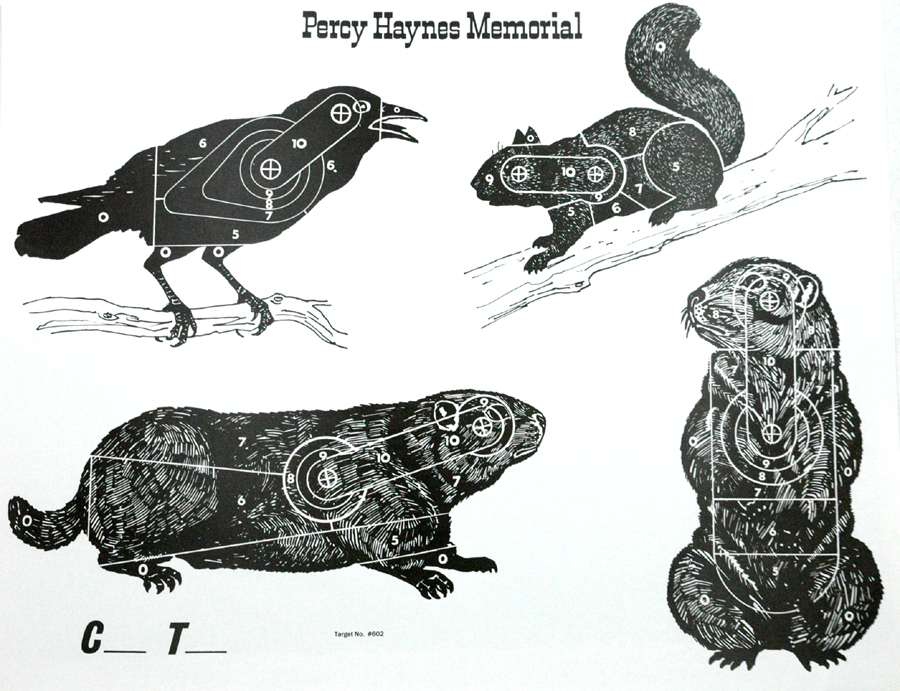 EA3601 PERCY HAYNES MEMORIAL TARGETS (PKG 100)
