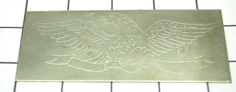 IP0251 Engraved Eagle - Uncut
