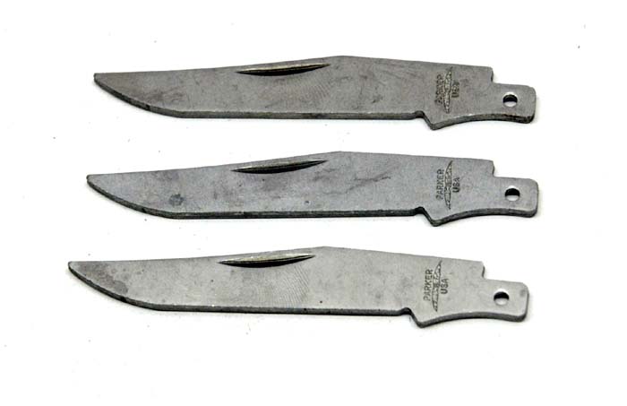 KB8605 Blade Blank - Stainless Pkg/3