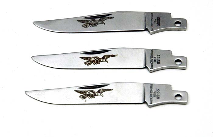 KB8610 Clip Blade - Stainless Pkg/3