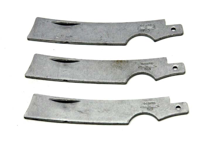 KB8613 Razor Blade - Stainless Pkg/3