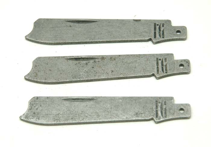 KB8622 Large Razor Blade Blank - Stainless Pkg/3