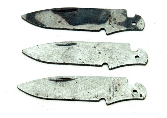 KB8630 Knife Blade Blank - Stainless Pkg/3