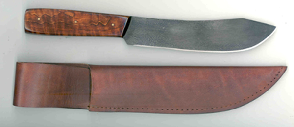 KE0610 LARGE BUTCHER KNIFE W/SHEATH