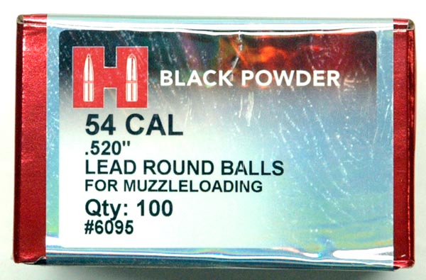 LB0382 .520 HORNADY ROUND BALLS