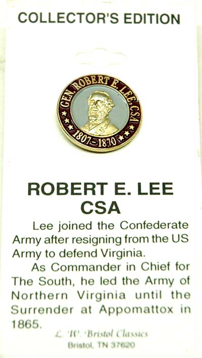 MA0231 Robert E. Lee Collector's Edition Lapel Pin