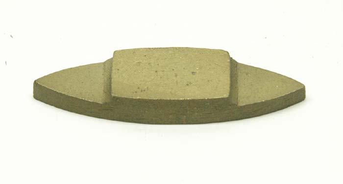 PE9080 Medium Knife Guard - Yellow Brass