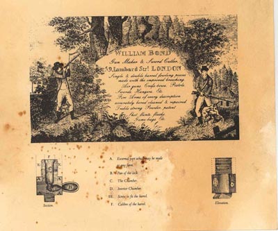 PR2100 #10 PAPER TRADE LABEL: WILLIAM BOND