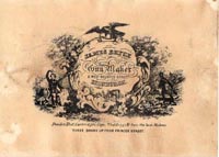 PR2100 #12 PAPER TRADE LABEL: JAMES BRYCE