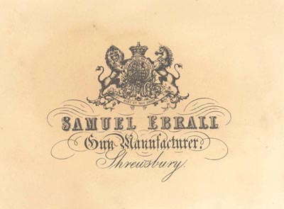 PR2100 #20 PAPER TRADE LABEL: SAMUEL EBRALL