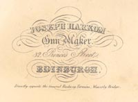 PR2100 #35 PAPER TRADE LABEL: JOSEPH HARKOM