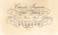PR2100 #39 PAPER TRADE LABEL:  CHARLES INGRAM