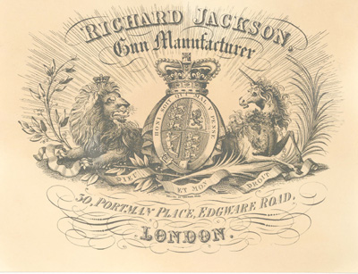 PR2100 #40 PAPER TRADE LABEL: RICHARD JACKSON