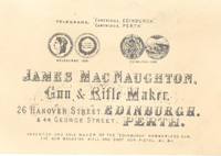 PR2100 #45 PAPER TRADE LABEL: JAMES MACNAUGHTON