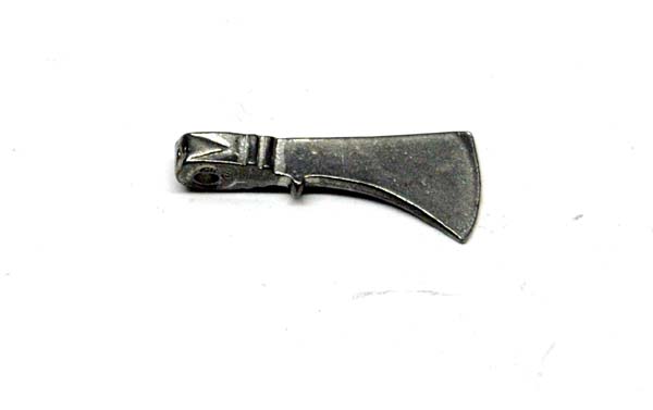 PW0180 Trade Pewter - Mini Axe Head 1 1/4