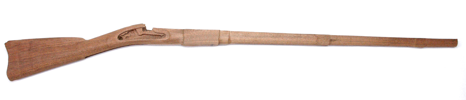 WP0130 Stock For 1855 -1863, 1868 - 1870 Springfield Rifle & For 1861 Special - Colt, (Original) 1866 US Springfield Rifles