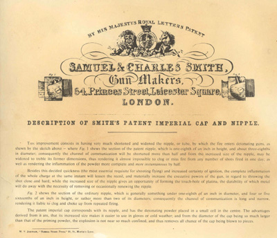 PR2100 #101 PAPER TRADE LABEL: SAMUEL & CHARLES SMITH