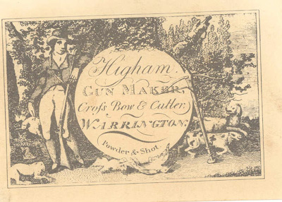 PR2100 #94 PAPER TRADE LABEL: HIGHAM