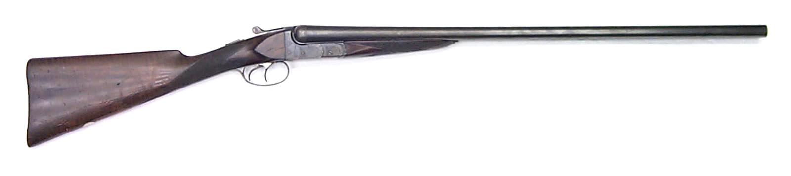 13884 BSA DOUBLE BARREL HAMMERLESS SHOTGUN