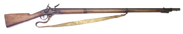 15348 BELGIAN FLINTLOCK MILITARY MUSKET