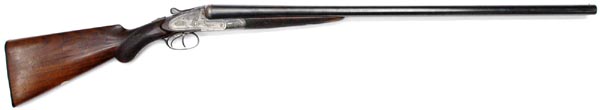 16822 CLABROUGH & JOHNSTONE DOUBLE BARREL BREECHLOADING HAMMERLESS SHOTGUN