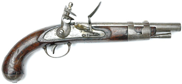 17340 US MODEL 1816 NORTH FLINTLOCK PISTOL