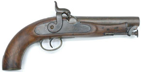 18843 BRITISH COAST GUARD TYPE PERCUSSION PISTOL