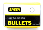 BA0305 Speer Swaged Round Balls .440