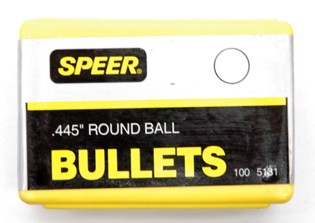 BA0310 Speer Swaged Round Balls .445