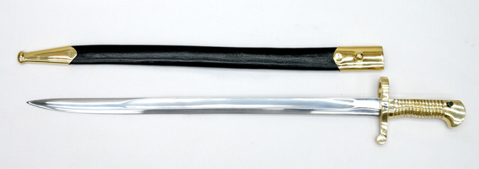 BE0224 Zouave Sword Bayonet and Scabbard