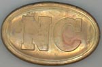 BC1007 North Carolina Belt Plate