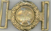 BG2311 South Carolina Belt Plate - Two Piece