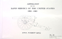BK1590 Artillery for the Land Service of the United States 1849-1865 20 pdr. Parrott Rifle Manual