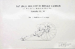 BK3061 3.67 in. Delafield Rifled Cannon/ No. 1 Field Gun carriag