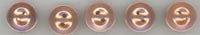 BU0249 Susender/Trouser Buttons - Copper