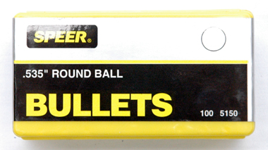 BU0605 Speer Swaged Round Balls .535