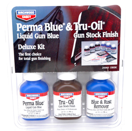 DA5310 Deluxe Perma Blue/Tru Oil Finishing Kit