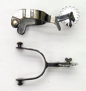 FG0402 Southwestern Style Spurs -  Ladies Jingle Bob