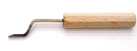 FI1306 Inletting Chisel -  Bent 1/4