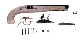 FK0432 Pedersoli Kentucky Pistol Kit - Flint .54 cal.