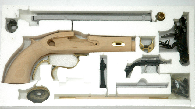 FK1220 TRAPPER FLINT PISTOL KIT 50 CA