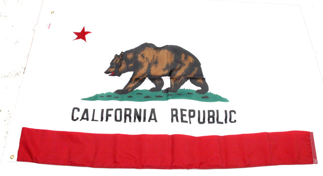 FL0511 California State Flag - Bear Flag