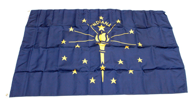 FL0521 Indiana State Flag
