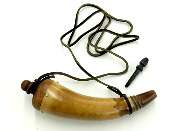 HA0903 Deluxe Powder Horn