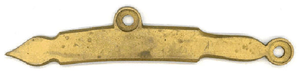 KP1323 Durs Egg Brass Sideplate